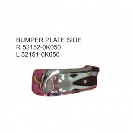 TOYOTA - BAR RR BUMPER SIDE - 52151-0K050