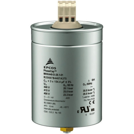 EPCOS Capacitor B25667B PN : b25667b5147a375 UK version